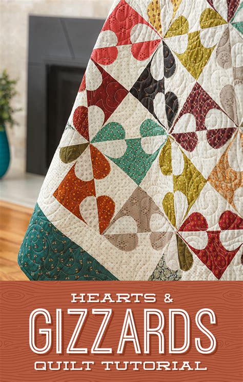 Hearts and Gizzards quilt template